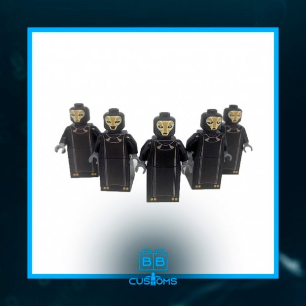 Sci-Fi Spectral Energy Spirit Minifigure