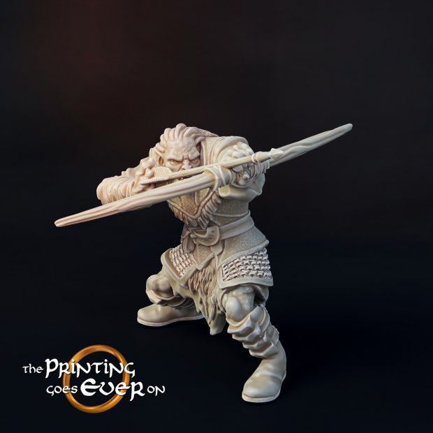 Orc with a bow Figure (Unpainted)