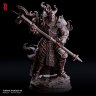 Shadow Guardian, A Warrior of the Twilight Cult Figure (Unpainted)