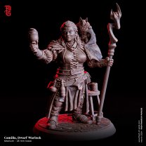 Camilla Dwarf Figure (Unpainted)