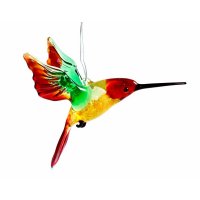 Colored Hummingbird Figure