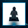 Dark Crime Boss Minifigure