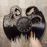 Handmade Marvel - Spider-man VS Venom Vinyl Wall Clock
