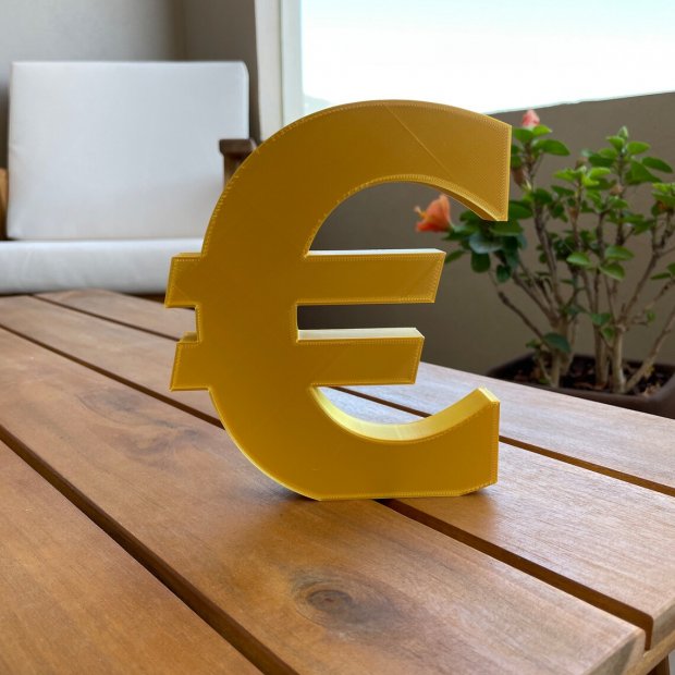 Euro Sign Large Model Stand