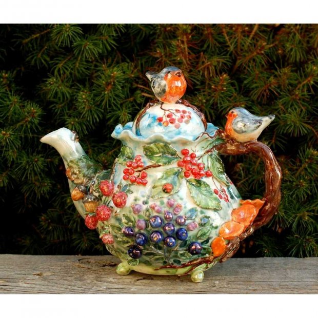 Forest Fairy Tale Teapot