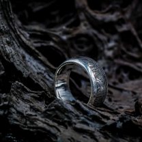 Silver Muonionalusta Ring