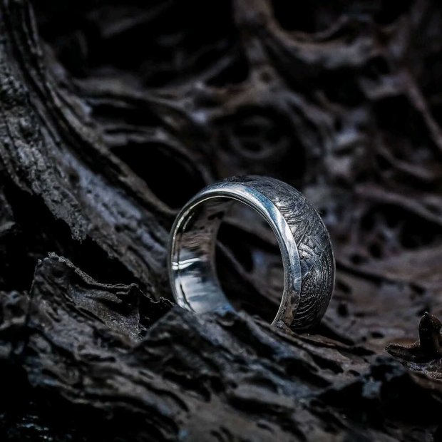 Silver Muonionalusta Ring