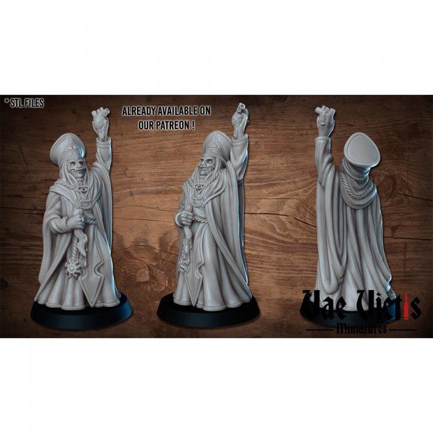 Cultist Igor Figure (Unpainted)