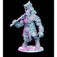 Minotaur with a hammer Figure (Unpainted)
