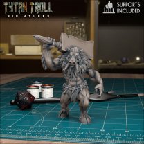 Wereboar with a cleaver Figure (Unpainted)