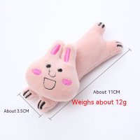 Catnip Plush Cat Toy (Pink Rabbit)