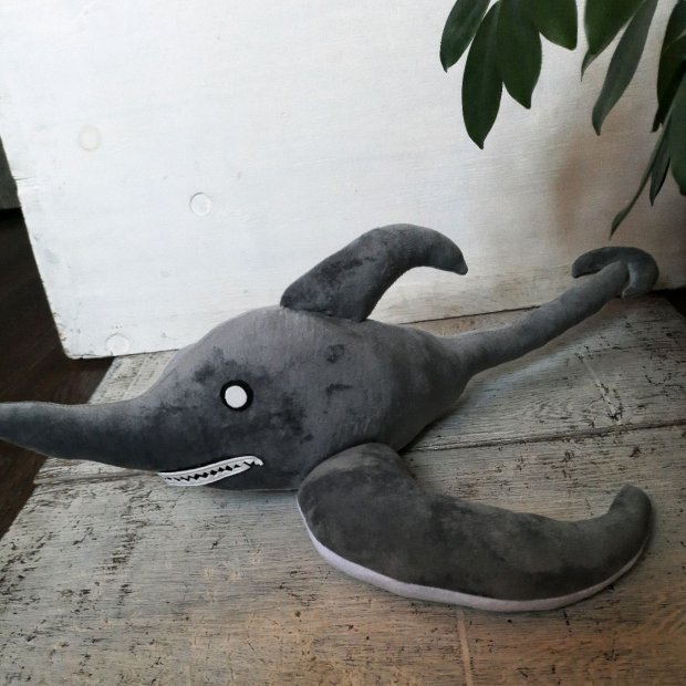 Trevor Henderson - Aircraft Shark Plush Toy (60cm)