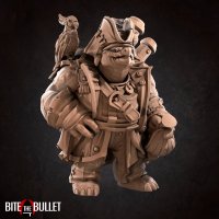 Captain Tortuga Figure (Unpainted)