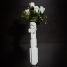 Personalized White "Vintage" Darth Vader Lightsaber Bridal Bouquet Holder | Star Wars wedding