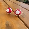 Mushroom Keychain and box