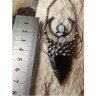 Wolf's Moon Pendant Necklace