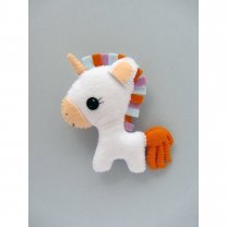Unicorn (9 cm) Plush Toy