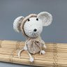 Lovely Mice Handmade Knitted Doll