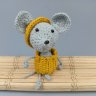 Lovely Mice Handmade Knitted Doll