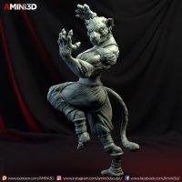 Kung Fu Master Shaya Figure (Unpainted)