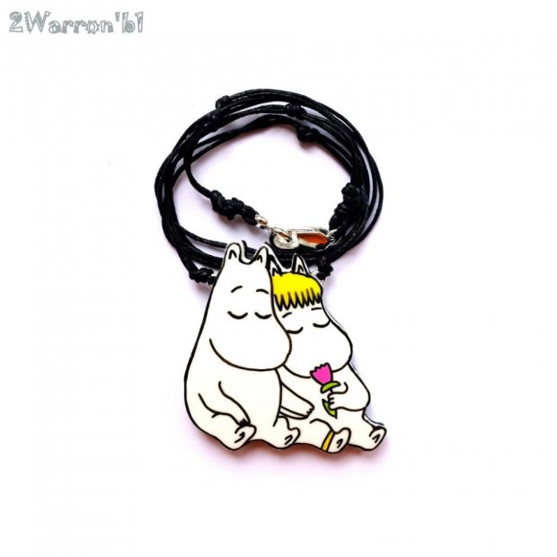 The Moomins - Moomintroll and Snork Maiden Necklace