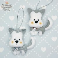 Husky Puppy Plush Toy