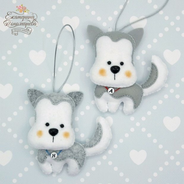 Husky Puppy Plush Toy