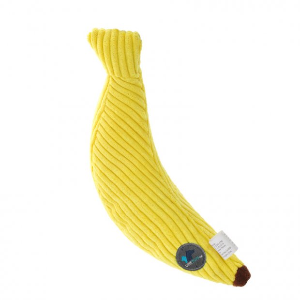 Bite-Resistant Plush Dog Toy (Banana)