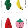 Bite-Resistant Plush Dog Toy (Banana)