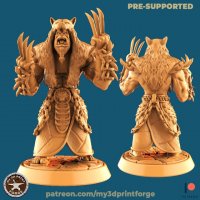 Orc wolverine Figure (Unpainted)