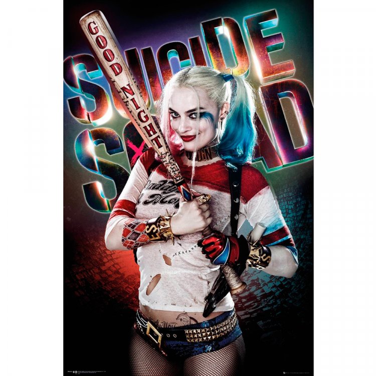GB Eye Suicide Squad - Harley Quinn (Good Night) Poster