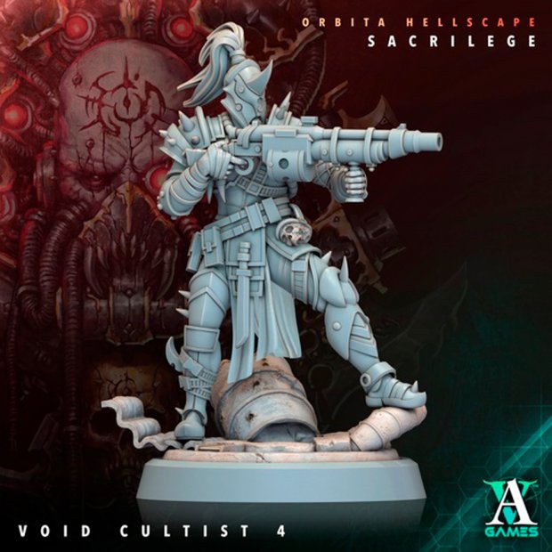 Killer of the Avant-Garde - Cultist of the Abyss Figure (Unpainted)