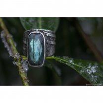 Emerald Face Ring