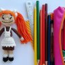 Schoolgirl Plush Toy