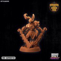 Krtyx Gladiator Figure (Unpainted)
