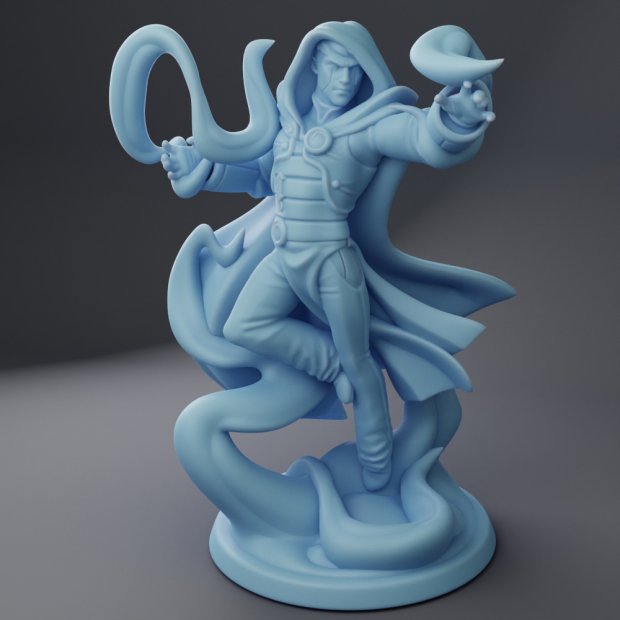 L the Wizard Figure (Unpainted)