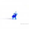 Blue Elephant Figure