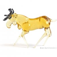 Yellow Elk Figure