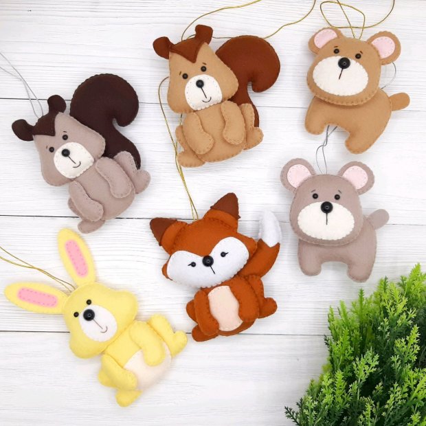 Forest Dwellers Plush Toy