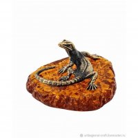 Handmade Lizard Figure
