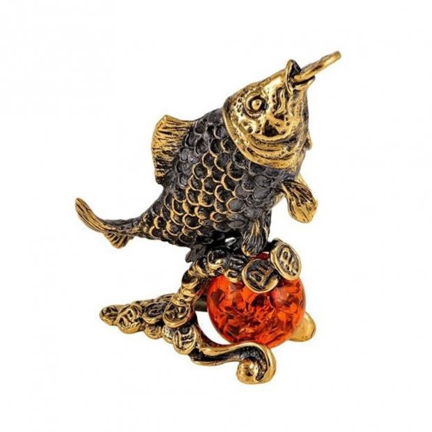 Golden Fish Figure