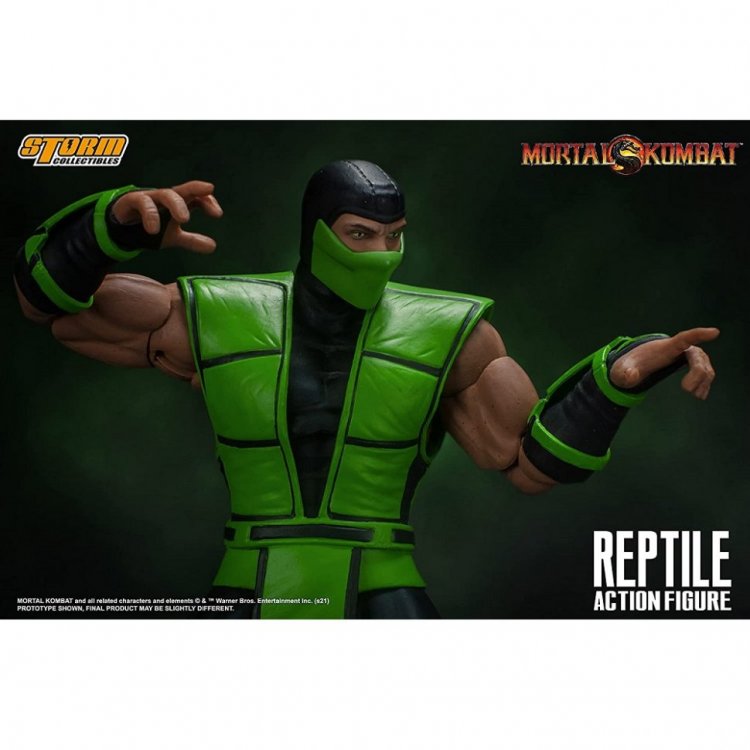 Storm Collectibles Mortal Kombat - Reptile 1/12 Action Figure