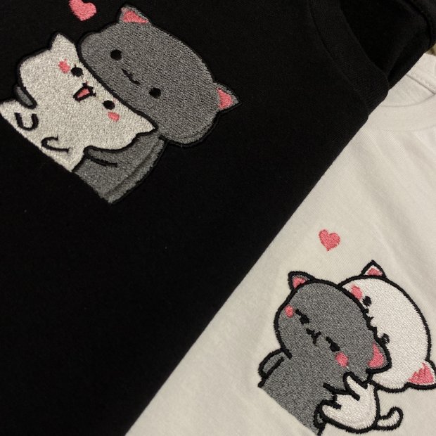 Cats in love Hoodies (2pcs)