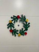 LEGO inspired Wall Wreath