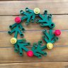 LEGO inspired Wall Wreath