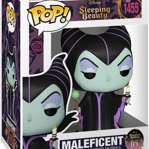 Funko Pop Disney: Sleeping Beauty 65th Anniversary - Maleficent with Candle Figure