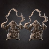 Ignat the cultist with and without a hood Figure (Unpainted)