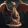 Black Dragon Karogor Figure (Unpainted)