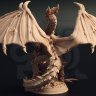 Black Dragon Karogor Figure (Unpainted)