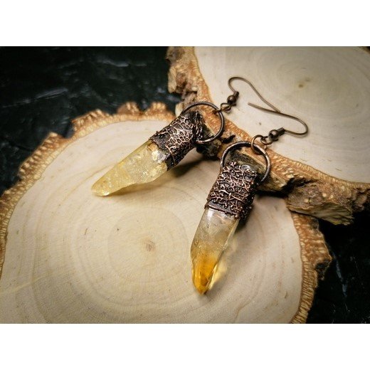 Crystal Fangs Earrings